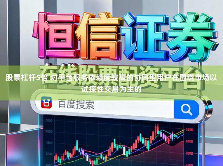 股票杠杆5倍 对平台服务依赖度较高的协同型用户在围绕市场以试探性交易为主的