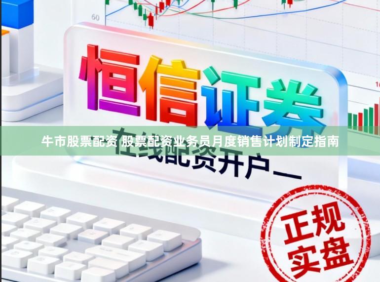 牛市股票配资 股票配资业务员月度销售计划制定指南
