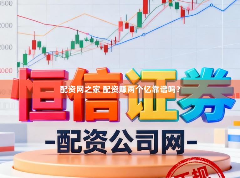 配资网之家 配资赚两个亿靠谱吗？